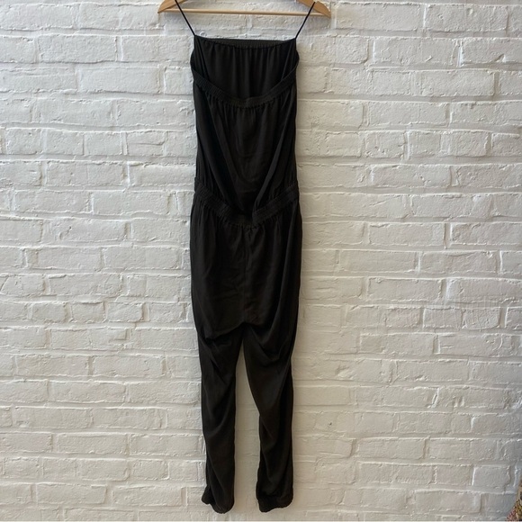 Aritzia || Sunday Best Tabata Jumper Jumpsuit Strapless in Tuscan Olive Small - Picture 5 of 11